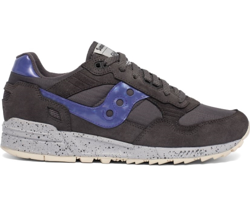 Tenis Saucony Shadow 5000 Hombre Zapatos Originales Negras / Crystal / Moradas México MX-042-JS